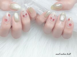 さくらんぼネイル