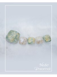 フットネイル：No.80