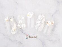 リモアネイル(limore nail)/ホワイトアート☆