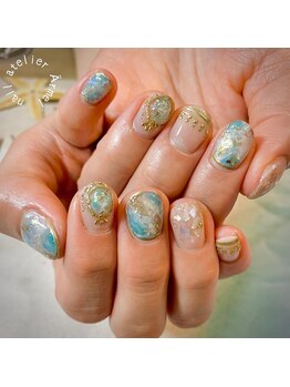 ネイルアトリエ エルメル(nail atelier Armel)/大人Summer♪