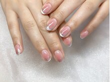 アルティノ ネイル ガーデン(altino nail garden)/チークネイル×マグネット