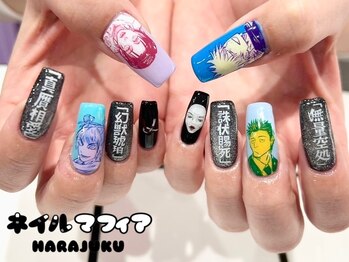 ネイルマフィア 原宿(NAIL MAFIA)/痛ネイル/キャラネイル/推し