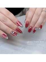 エンズネイル(O’s nail)/ガラスフレンチネイル