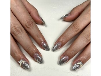 ジュウェル 宜野湾店(Nail Salon Jewel)/ラメグラデーション/フィルイン