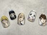 【痛ネイル】アニメネイル/持ち込み＆お任せ大歓迎♪ ◇ ＋￥6,600