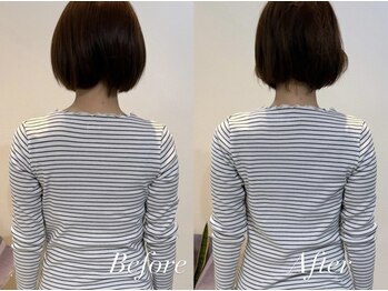 ハクト(Hakuto)/Before/After