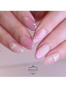 ピオニーネイル(peony nail)/マグonマグのグラデーション