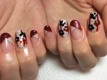 ネイルネイル 南森町店(nailnail)/和服にもピッタリ♪