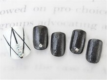 ネイルズガッシュ 大森駅前店(NAILs GUSH)/＊ブラックパール＊