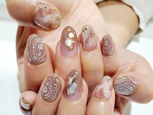 ケー フレーバー ネイル(K flavor nail)/デザインやり放題150分　¥12980