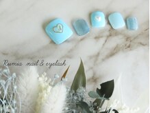 ルミア(Rumia)/Foot イニシャルハート