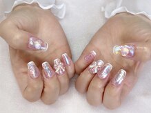 アルティノ ネイル ガーデン(altino nail garden)/うるうる×キラキラ×ハート