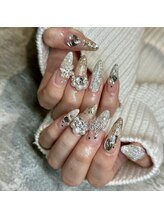 ダリア(Dahlia)/ツイードネイル