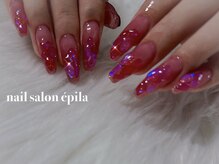 エピラ(epila)/ディオール×ブランドネイル