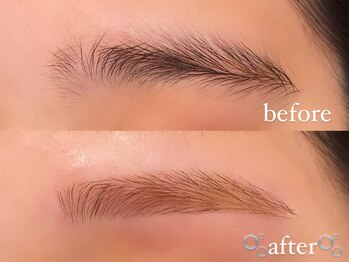 ネコル 袖ケ浦店(nekoRu)/アイブロウワックス&眉カラー