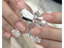 ララアンジュ(LaLa-Ange)/パール埋めつくしネイル