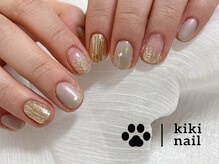 キキネイル 溝の口(kikinail)/クリスマスネイル／冬ネイル