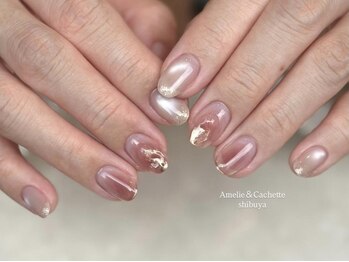 ニュアンスネイル:aoi