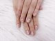 ネイルサロン ミツ(Nailsalon 32)の写真/短めでも上品！生活しやすいのに手が綺麗に見える◎清潔感あふれる指先へ♪
