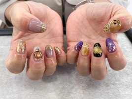 ハロウィンネイル