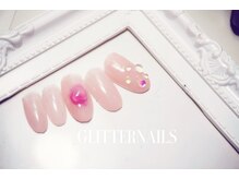 グリッターネイル(GLITTER NAILS)/【定額ネイルコース】