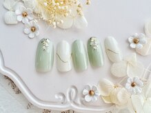 オリビアブルー(Olivia Blue)/ホロラメ×シンプルミラー