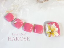ラグジュアリーネイル ハローズ(HAROSE)/フットジェルアートコース