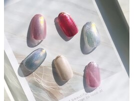 オーロラマグネットネイル