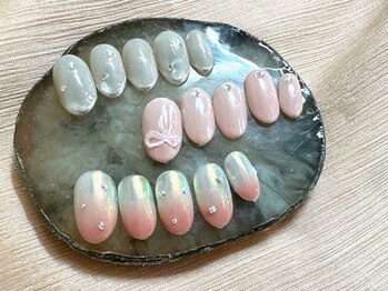 ネオリーブクレア 綱島店(Neolive Krea)の写真/オフィスにもおすすめ◎大人綺麗な上品ネイル￥7700