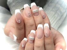 アンダールネイル(andar nail)/王道フレンチ　Momoka