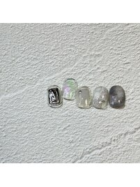 質感ニュアンスネイル