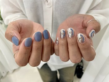 青系でまとめました!