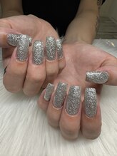 タムタムネイル 本厚木(Tam Tam Nail)/ラメワンカラー