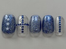 ネイルメゾン 天神店(NAIL MAISON)/韓国青ストーン星¥4550