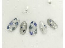 サニーサイド ウィズ マキア 茅ヶ崎店(Sunnyside with MAQUIA)/ブルーローズネイル