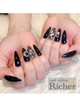 スカルプ ブラックカラー