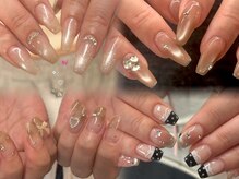 エマネイル プラス キハクヤ 本町店(EmaNail+KIHAKUYA)の雰囲気（持ち込みネイル・おまかせ大歓迎★★パーツが豊富です♪♪）