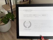 サロン バイ シェリ(SALON BY CHERI)の雰囲気（クリスティーナ正規取扱店．スキンケアのみのご購入も可能です◎）