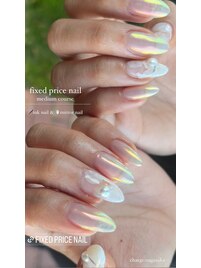 ■定額ネイル■ホワイトネイル