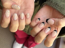 【　ちぐはぐネイル　】