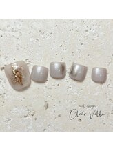 ネイルサロンクリアヴィラ(nail salon clear villa)/フットデザインチョイス☆¥9350