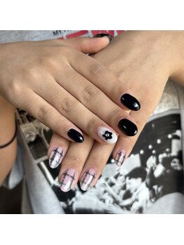 リノン(Linon)/チェックネイル