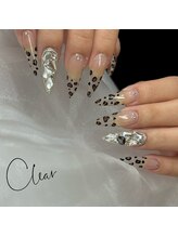 クリア(Clear)/レオパードフレンチ