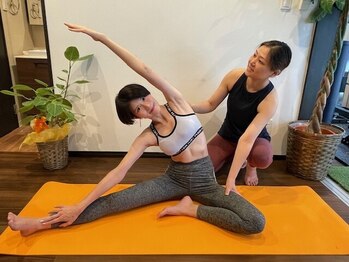 ブレイス(Brace.)の写真/《パーソナルヨガレッスン体験45分》パーソナルヨガレッスンで身体の疲れをリフレッシュしませんか？