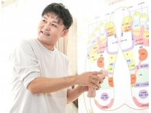 Relaxs【りらくす】整体・足つぼ・マッサージの雰囲気（足つぼについて知識豊富なオーナーによる施術）