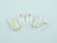 まつげアンドネイル ディアマンローズ(DIAMANT ROSE)/タイダイフラワー・90分6930円