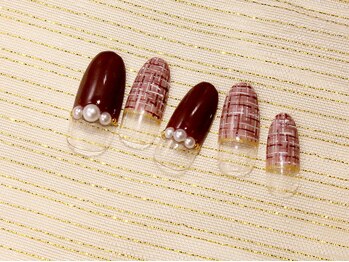 フォルチェ ゆめタウン東広島店(Folche)/ツイードネイル