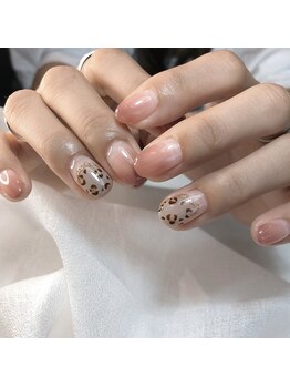 ニーズ ネイル(needs nail)/レオパードネイル☆
