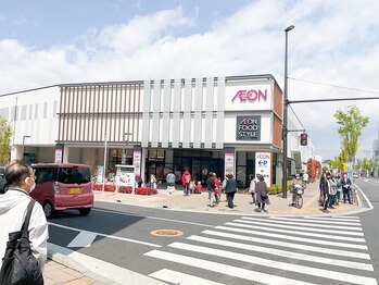 つばききよら/駅からの道順4.イオンの前を左に