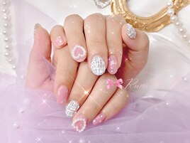 ツイードネイル/リング/定額